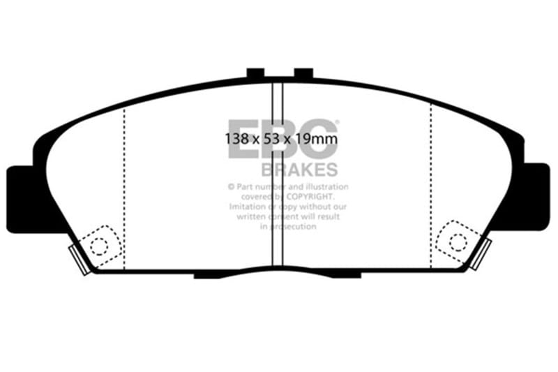 EBC — Ultimax OEM Replacement Brake Pads