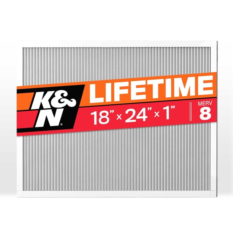 K&N Engineering — HVAC Filter; 18 x 24 x 1, MERV 8