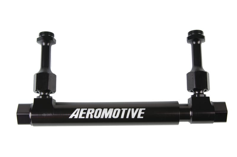 Aeromotive — Dual Action Adjustable Fuel Log (Std Holley Style)