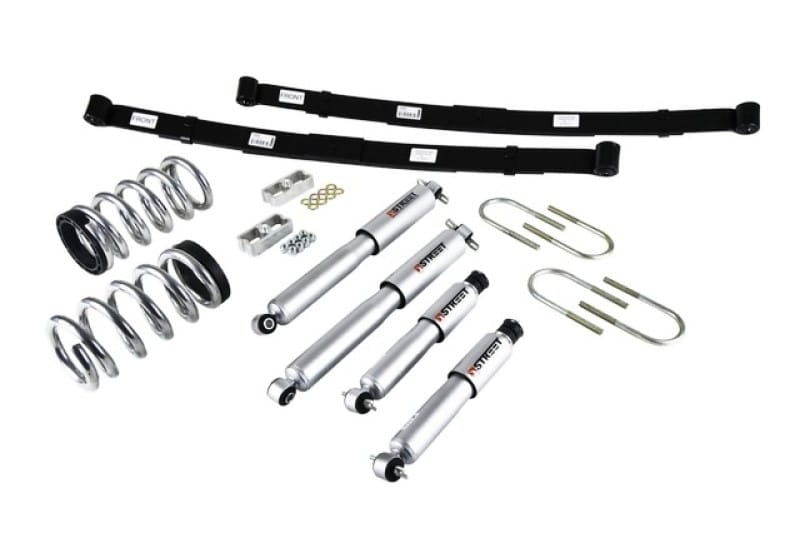 Belltech — Front And Rear Complete Kit W/ Street Performance Shocks
LOWERING KIT W/ STREET PERFORMANCE SHOCKS - 569SP