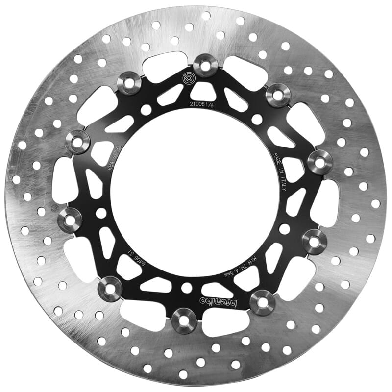 Brembo OE Powersports — Brembo OE 16-18 Yamaha MT-03 321CC/16-18 Yamaha XSR 900CC 298x5mm Brake Disc - Front Floating