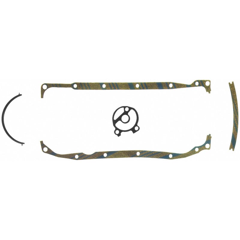 Fel-Pro — Engine Oil Pan Gasket Set Blue Stripe cork-rubber