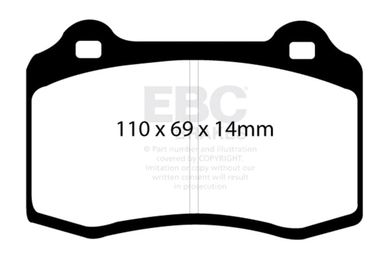EBC — Yellowstuff Street And Track Brake Pads