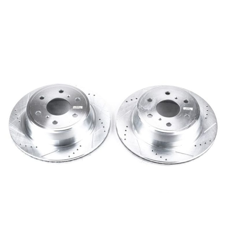 PowerStop — PowerStop Evolution Performance Drilled, Slotted & Plated Brake Rotor Pair