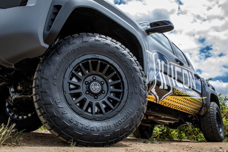 ICON — ICON ALLOYS RECON PRO SAT BLK - 17 X 8.5 / 6X5.5 / 25MM / 5.75" BS