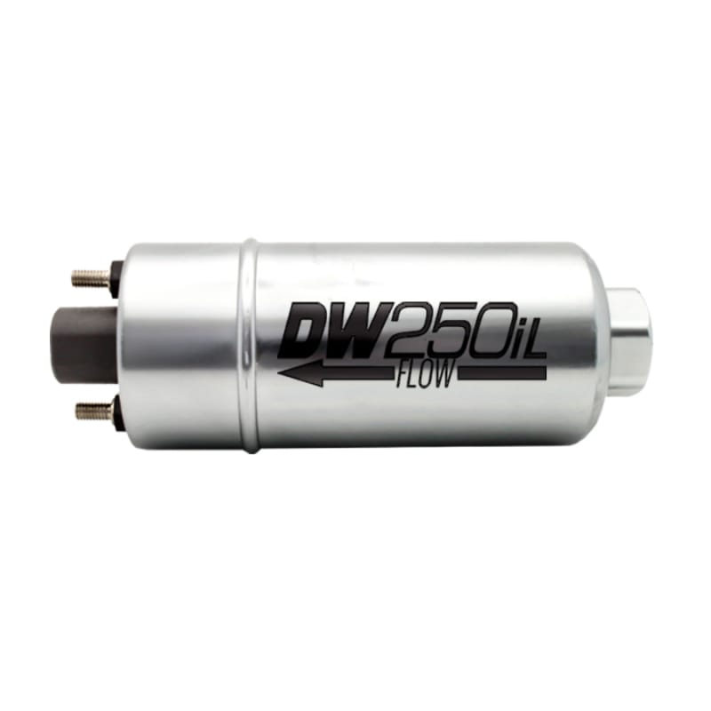 DeatschWerks — 250lph in-line external fuel pump
DW250iL in-line fuel pump