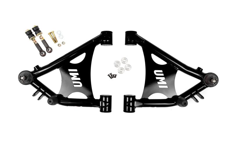 UMI Performance — 2051 - 1982-1992 GM F-Body Front Lower A-arms, Polyurethane, Coilover Specific