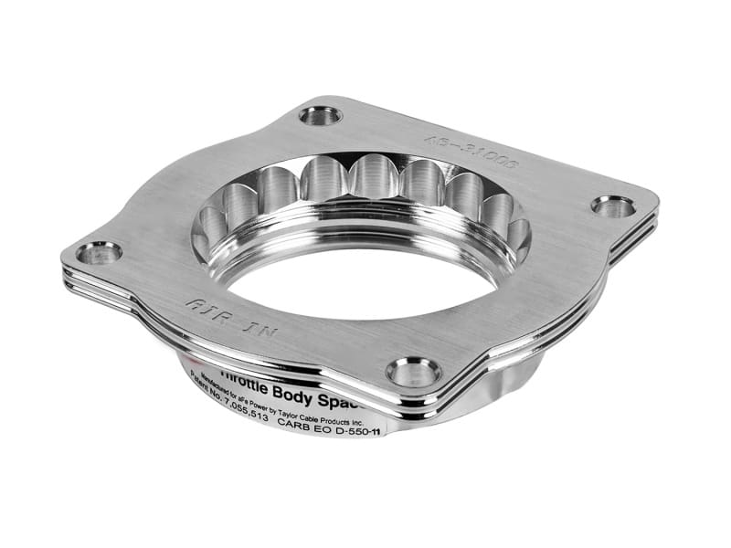 aFe — Silver Bullet Throttle Body Spacer Kit
Silver Bullet Throttle Body Spacer