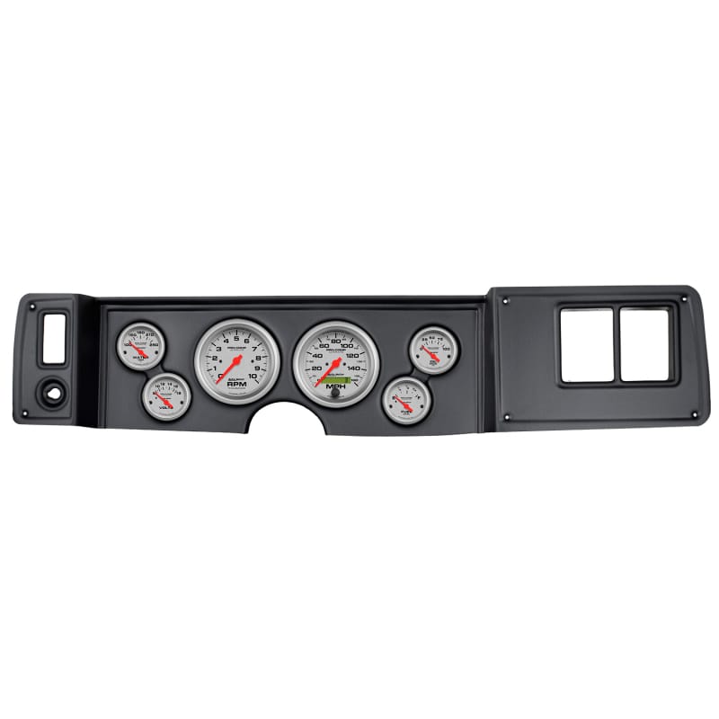 AutoMeter — GAUGE KIT, 6 PC, CAMARO 79-81, TACH/MPH/FUEL/OILP/WTMP/VOLT, ULTRA-LITE