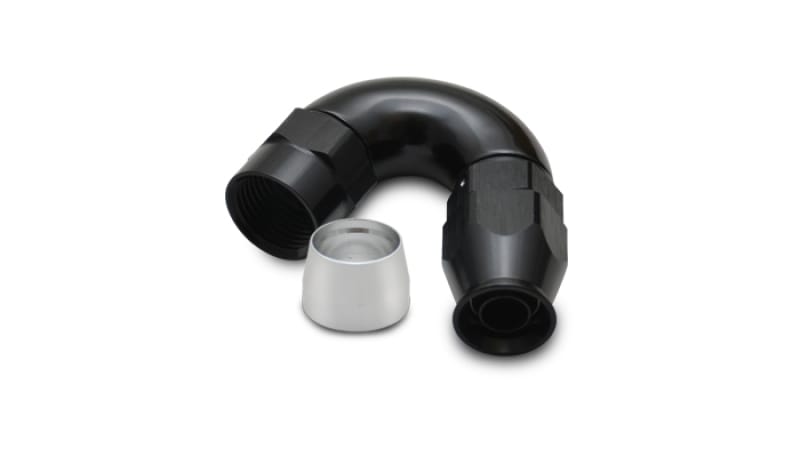 Vibrant — 150 Degree High Flow Hose End Fitting for PTFE Lined Hose, -6AN
150 Degree High Flow Hose End Fitting