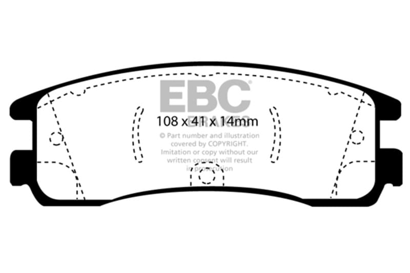 EBC — Ultimax OEM Replacement Brake Pads