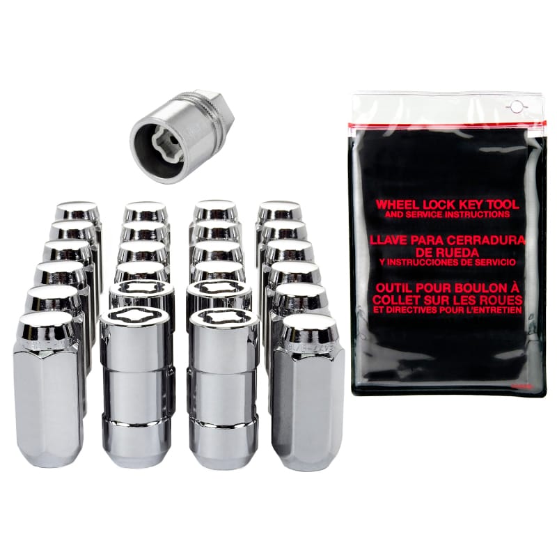 McGard — Cone Seat Exposed Style Wheel Installation Kit-Chrome