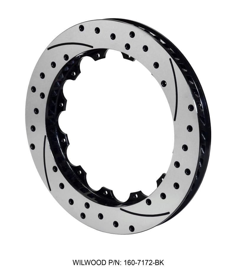 Wilwood — ROTOR1288-125BK825-000TNNXXXXR 12x8.75,48 CVANE,SRP,BLACK,SPEC-37