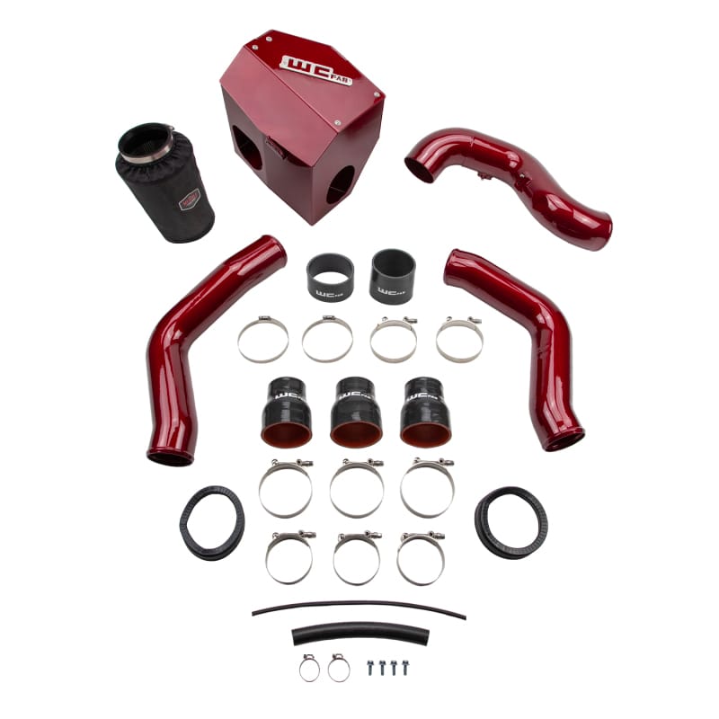 Wehrli — High Flow Bundle Kit Stage 2, 13-18 Cummins 6.7L, WCFab Red