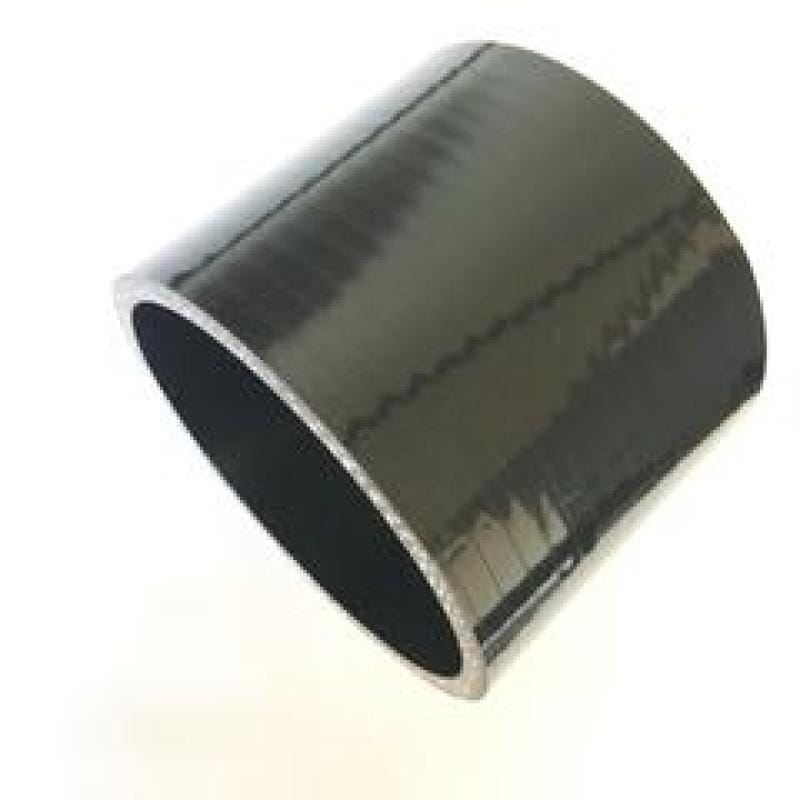 Ticon — Ticon Industries 4-Ply Black 3.5in Straight Silicone Coupler