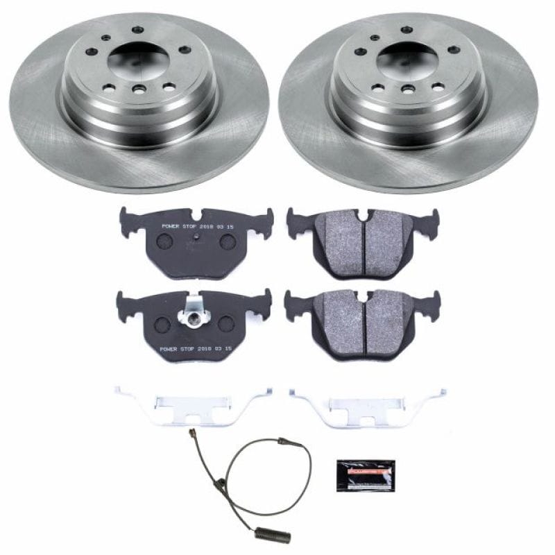 PowerStop — Track Day Spec High-Performance Brake Pad and Rotor Kit