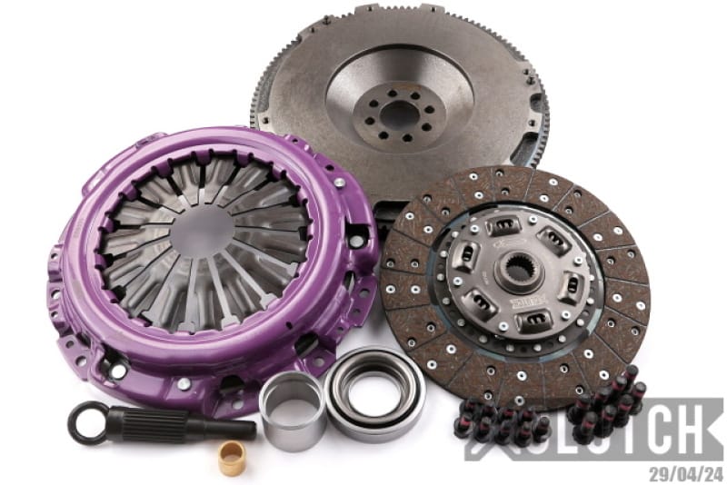 XCLUTCH — Clutch Kit Inc Chromoly Flywheel: Stage 1  Sprung Organic Clutch Disc with SBF