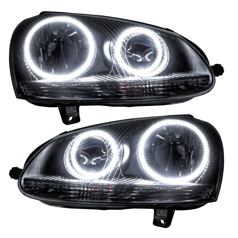 ORACLE Lighting — SMD Pre-Assembled Headlights, Chrome Bezel, White