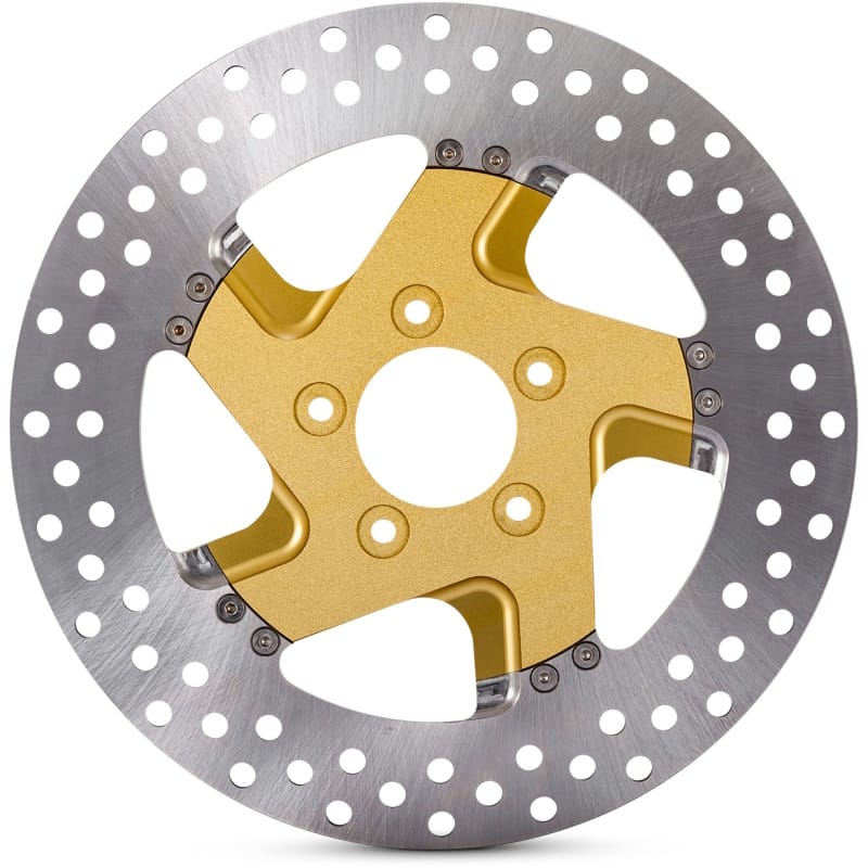 Performance Machine — Performance Machine Disc/Carr 11.8 Factor Front Right - Gold Ops
