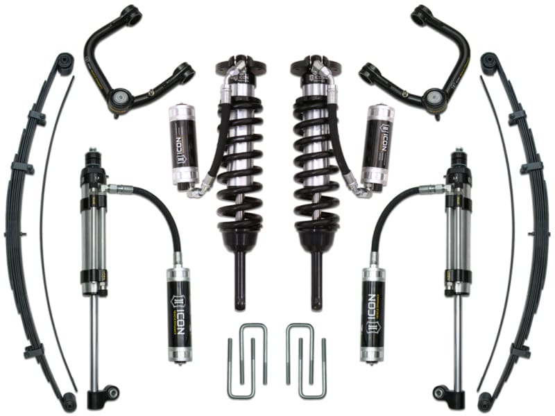 ICON — 05-15 TACOMA 0-3.5"/ 16-UP 0-2.75" STAGE 10 SUSPENSION SYSTEM W TUBULAR UCA
05-15 TACOMA 0-3.5"/16-23 0-2.75" STAGE 10 SUSPENSION SYSTEM W TUBULAR UCA