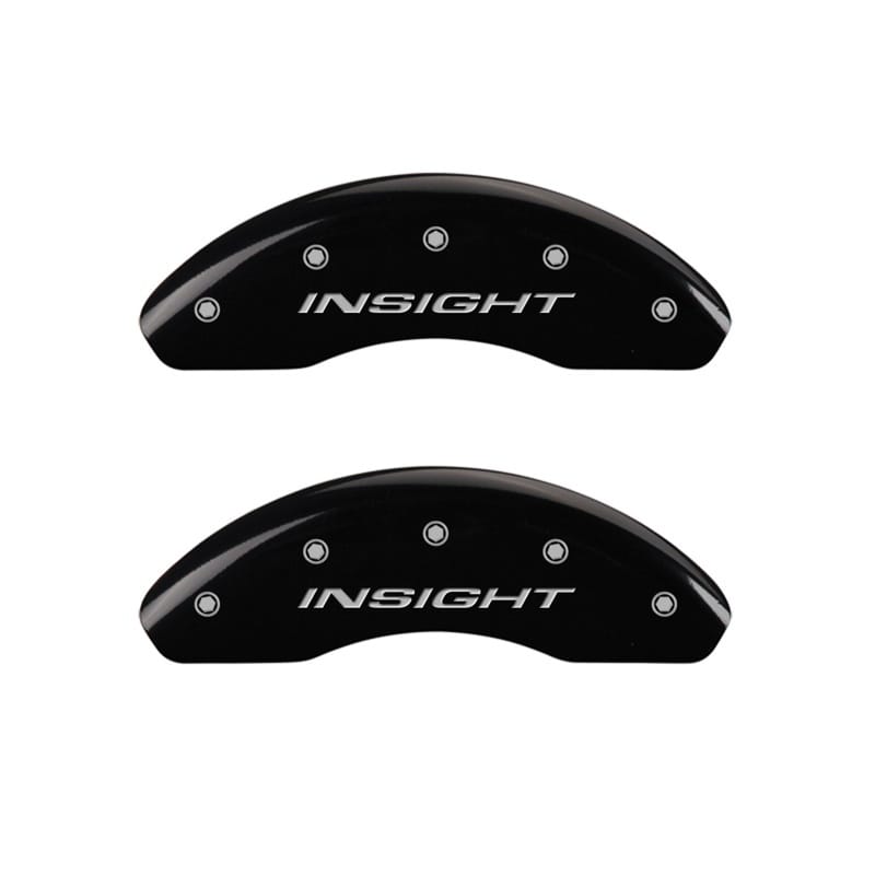 MGP — Set Of 2 Caliper Covers, Engraved Rear: Insight Black Powder Coat Finish