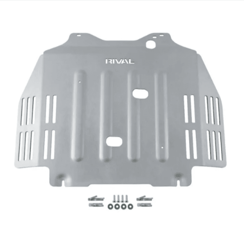 Rival 4x4 — Aluminum Transmission Catalytic Converter Skid Plate