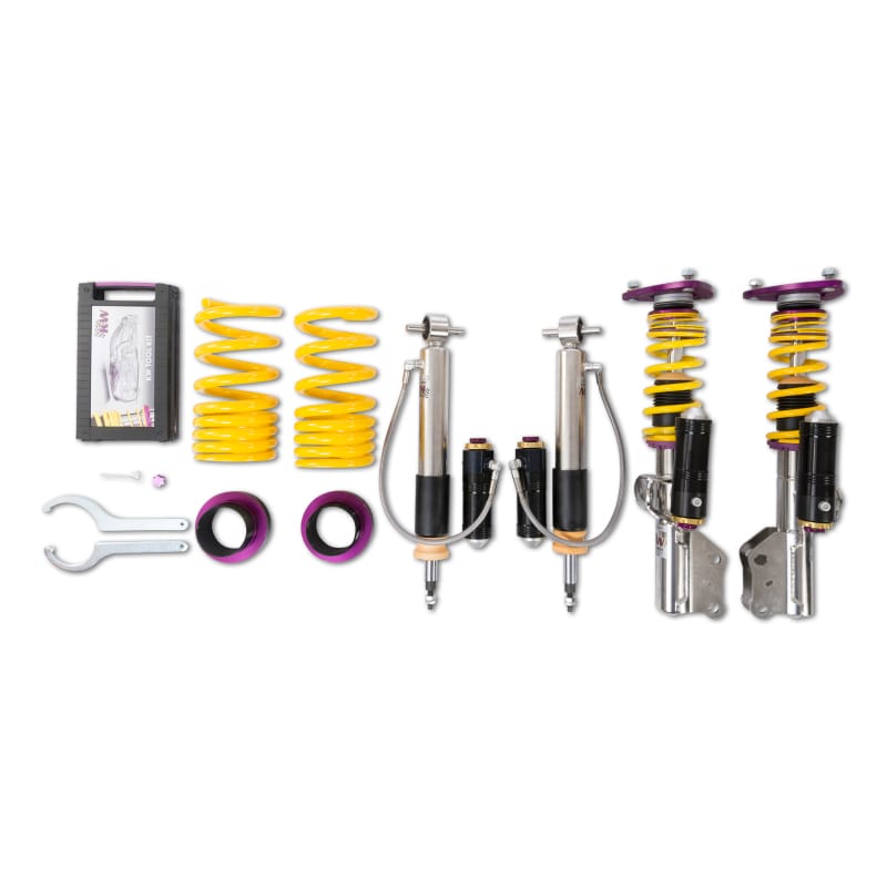 KW — Adjustable Coilovers, Aluminum Top Mounts, Rebound and Low & High Compression
KW V4 CLUBSPORT KIT - 39730265
