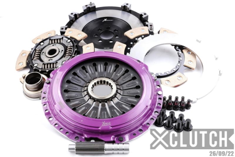 XCLUTCH — Clutch Kit Inc Flywheel; 9" Twin Sprung Ceramic Clutch Discs