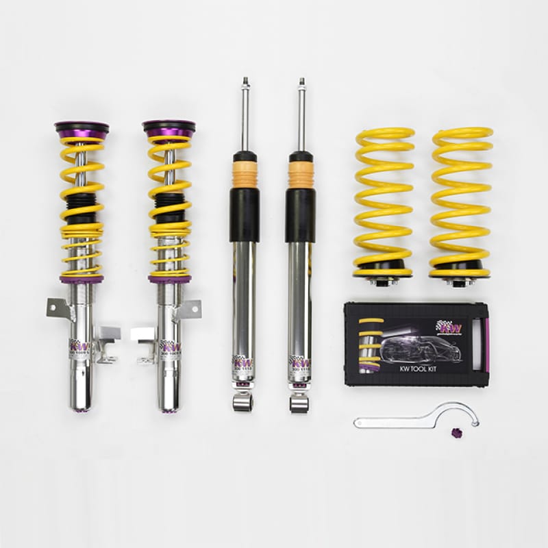KW — Height Adjustable Coilovers with Independent Compression and Rebound Technology
KW COILOVER KIT V3 - 35230067