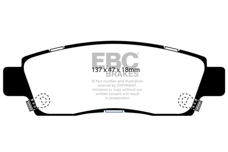 EBC — Ultimax OEM Replacement Brake Pads