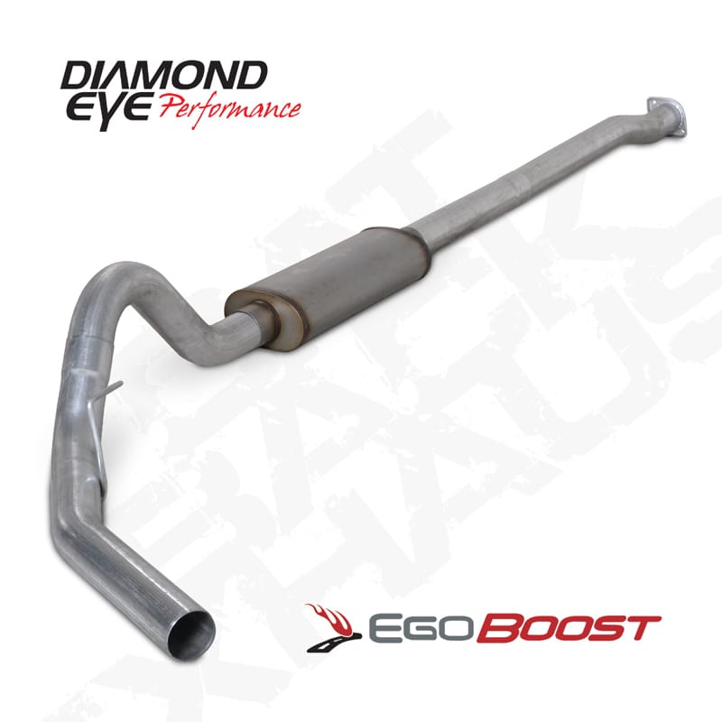 Diamond Eye Performance — KIT, 3.5", CAT-BACK, SINGLE; ALUMINIZED: 2011-2013 FORD F150 6.2L RAPTOR