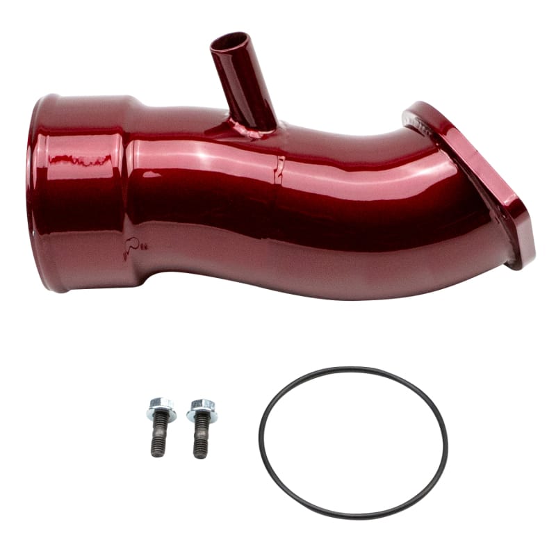 Wehrli — Intake Horn, 3.5in., for 2020-2024 Duramax L5P, WCFab Red