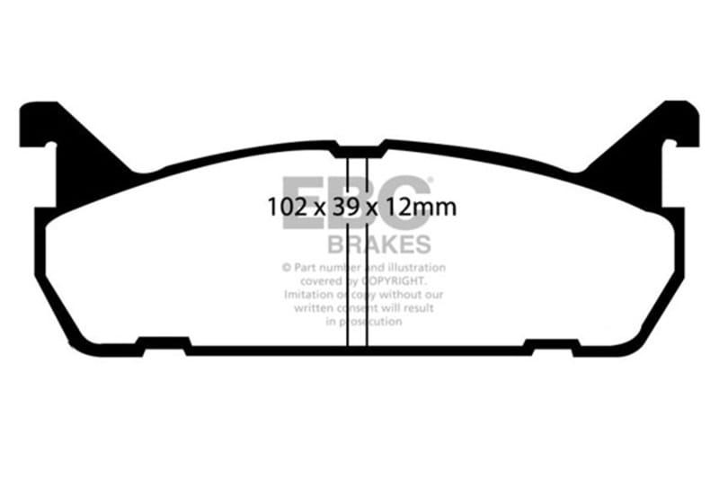 EBC — Yellowstuff Street And Track Brake Pads