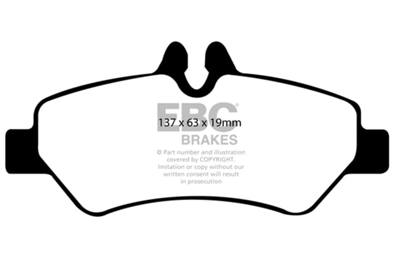 EBC — 6000 Series Greenstuff Truck/SUV Brakes Disc Pads