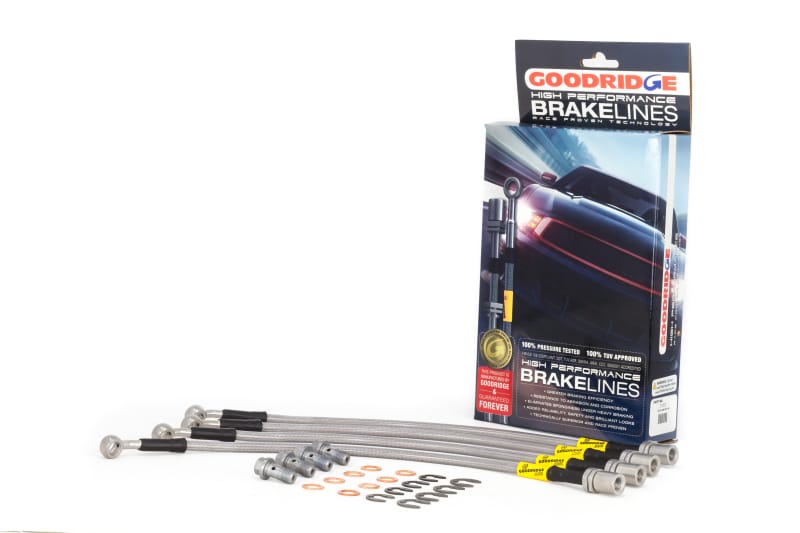 Goodridge — G-STOP SS Braided Brake Line Kit