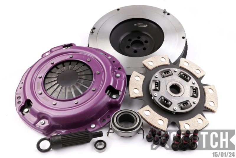 XCLUTCH — Clutch Kit Inc Chromoly Flywheel; Stage 2  Sprung Ceramic Clutch Disc