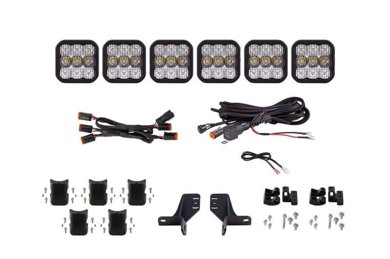 Diode Dynamics — Pod light featuring advanced TIR optics for high efficiency and focus.
