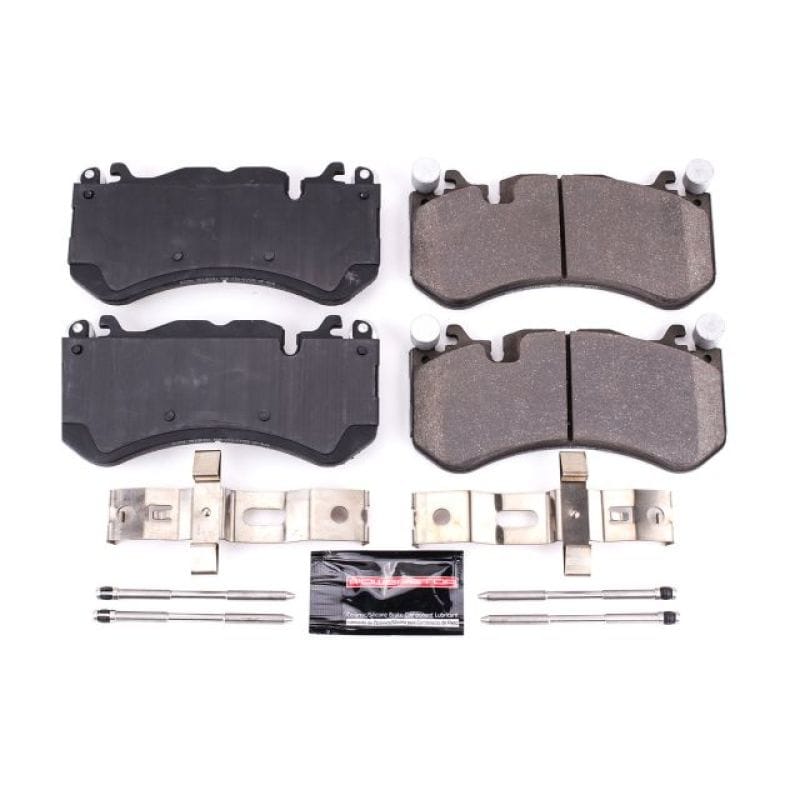 PowerStop — PowerStop - Z23 Daily Driver Carbon-Fiber Ceramic Brake Pads with Hardware Kit