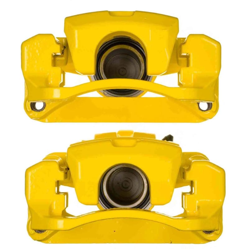 PowerStop — Yellow Powder Coated Calipers