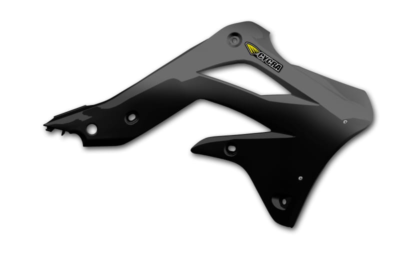 Cycra — Cycra 13-15 Kawasaki KX450F Powerflow Radiator Shrouds - Black