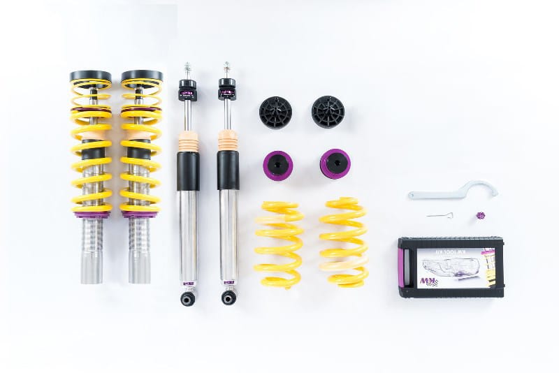 KW — Height Adjustable Coilovers with Independent Compression and Rebound Technology
KW COILOVER KIT V3 - 352100AV
