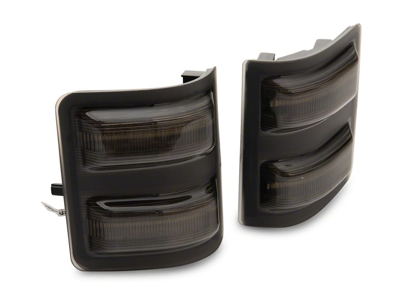 Raxiom — Axial Series LED Sequential Switchback Side Mirror Marker Lamps
Smoked