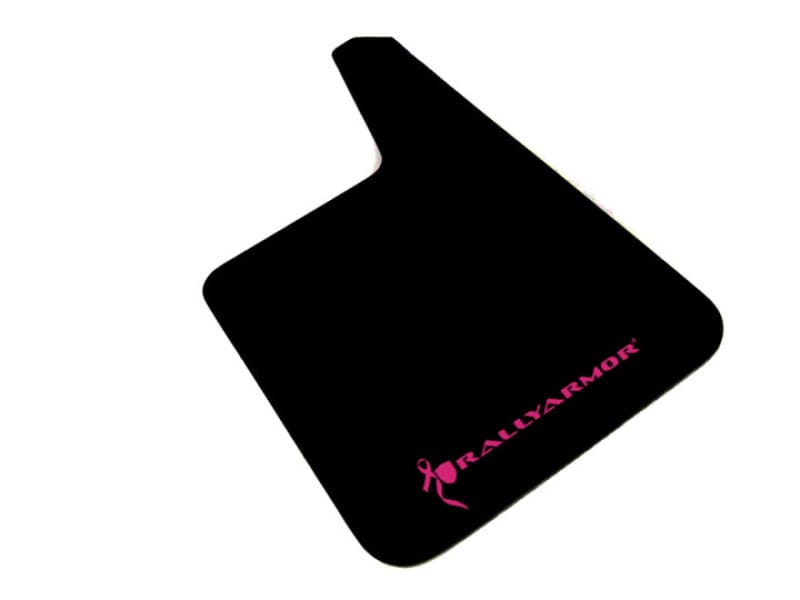 Rally Armor — Black Mud Flap/Black Logo