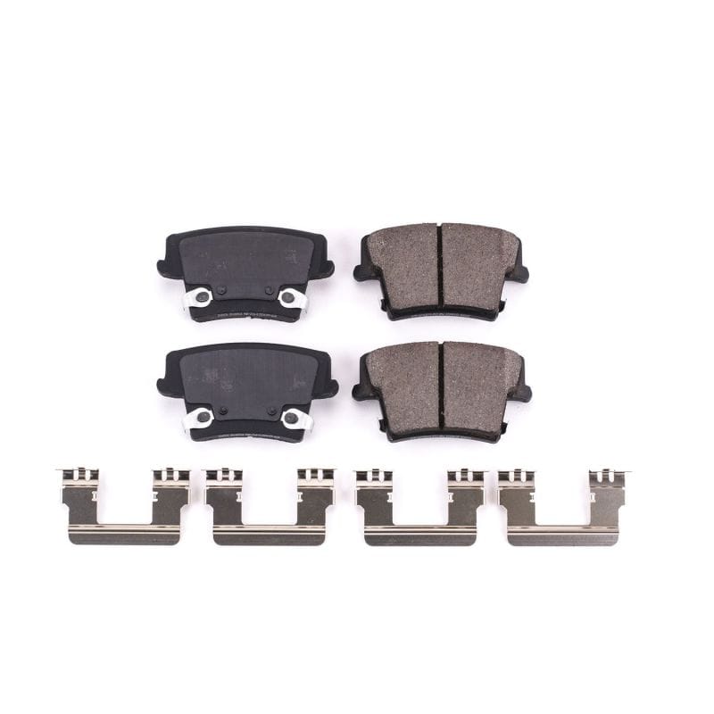 PowerStop — PowerStop - Z17 Low-Dust Ceramic Brake Pads with Hardware
