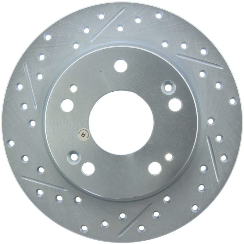 Stoptech — StopTech Select Sport Drilled and Slotted Brake Rotor; Rear Right