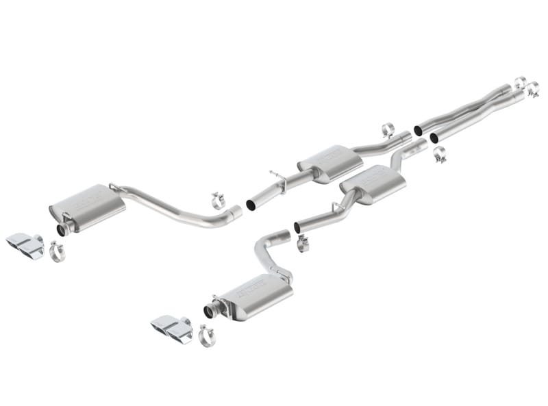 Borla — Cat-Back Exhaust System - S-Type
S-Type; Cat-Backâ„¢ System