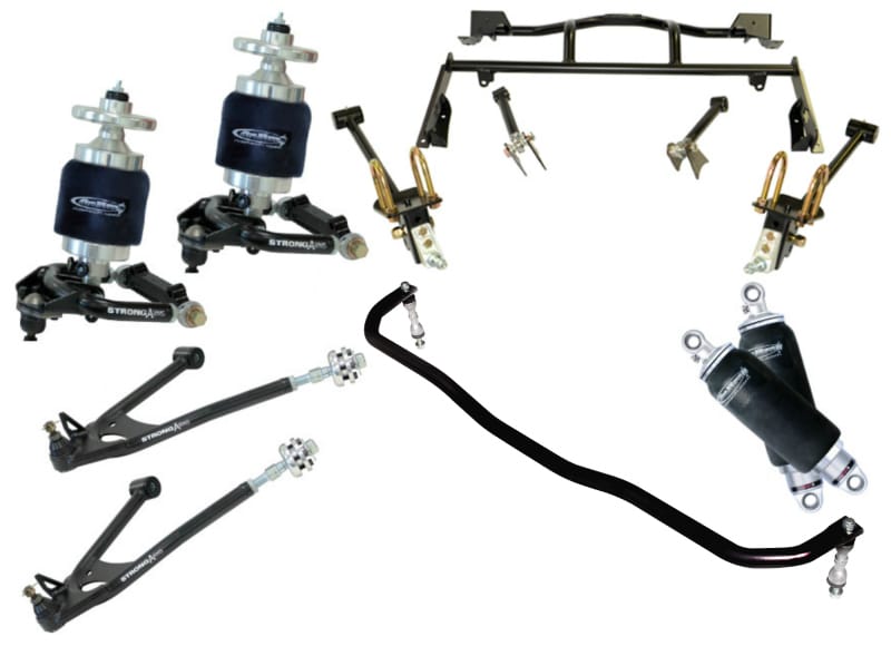 Ridetech — HQ Air Suspension System for 1967-1970 Cougar.