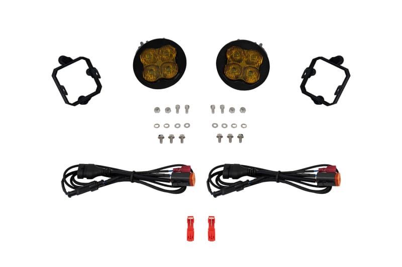 Diode Dynamics — Diode Dynamics 05-07 Nissan Armada / 04-15 Titan SS3 Sport Type NO Fog Light Kit - Yellow SAE