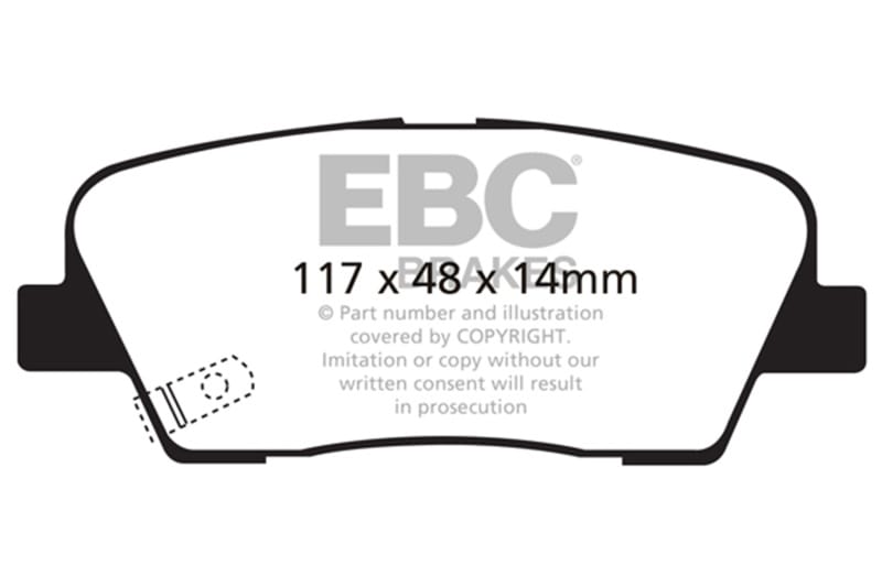 EBC — Yellowstuff Street And Track Brake Pads