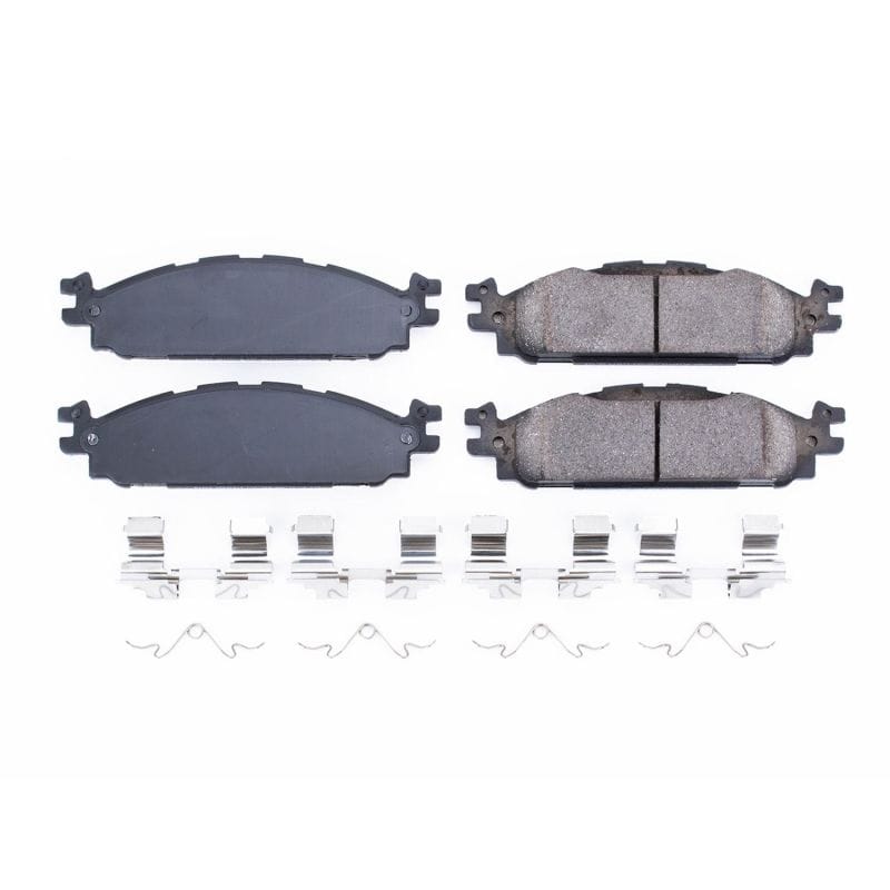 PowerStop — PowerStop - Z17 Low-Dust Ceramic Brake Pads with Hardware